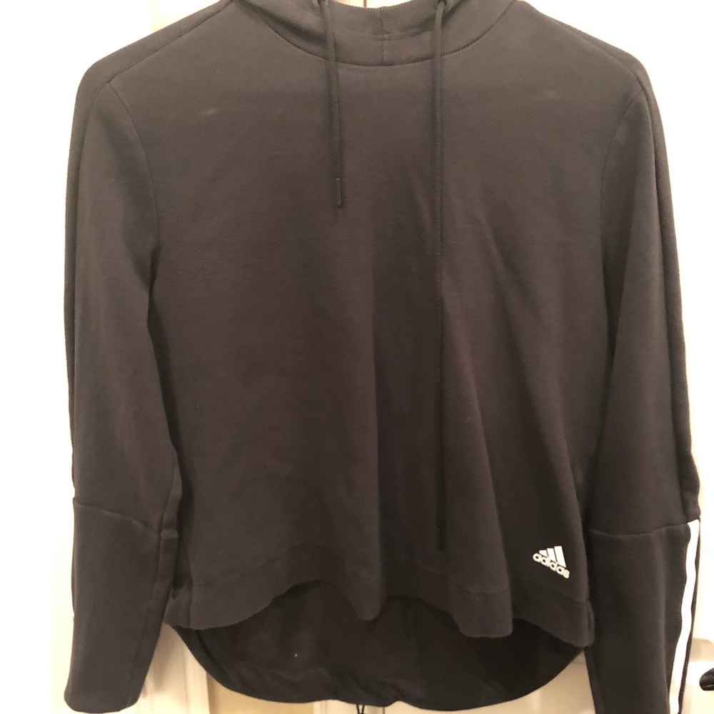 Adidas high love sweatshirt hoodie sz m